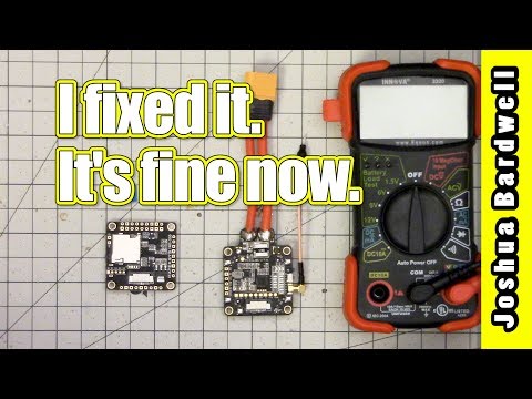 Matek F405 Troubleshoot | Multimeter Continuity Testing - UCX3eufnI7A2I7IkKHZn8KSQ