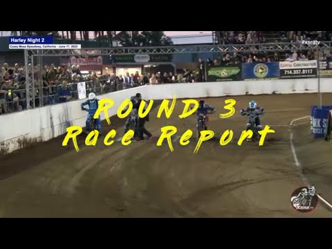 Round 3 Race Report Harley Night 2! Costa Mesa Speedway! #speedway #racingfever #action - dirt track racing video image