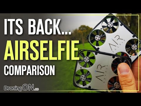DroningON | AirSelfie again... - Unboxing & Flight Test Comparison - UCYoEOmvbMm0LX6AsIwANvug