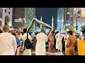 Night Walk in Madinah Near Masjid e Nabawi