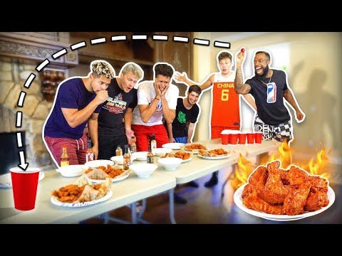 2HYPE Extreme HOT WINGS Cup Pong!