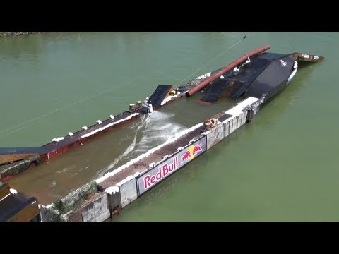 Wakeboarding on a Cargo Ship - Red Bull Wake of Steel 2012 Austria - UCblfuW_4rakIf2h6aqANefA