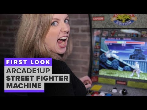 Arcade1Up Street Fighter build-it-yourself machine first look - UCOmcA3f_RrH6b9NmcNa4tdg