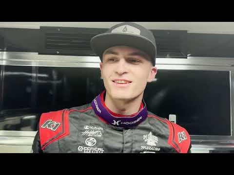 Corey Day discusses his near-perfect night on Night 1 of the Gold Cup Race of Champions - dirt track racing video image