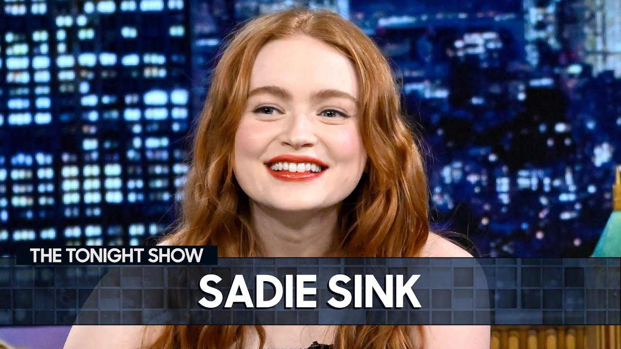 Sadie Sink on Max’s Fate in Stranger Things’ Final Season & Auditioning for The Whale | Tonight Show