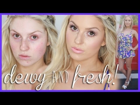 GRWM Makeup & Outfit ♡ Dewy & Fresh Skin w/ Shimmer Taupe Eyes! - UCMpOz2KEfkSdd5JeIJh_fxw