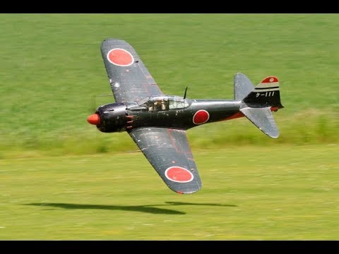 1/4 SCALE RC MITSUBISHI ZERO ZEN & 1/5 SCALE  DOUGLAS A-1 SKYRAIDER - GREGG & JASON - 2018 - UCMQ5IpqQ9PoRKKJI2HkUxEw