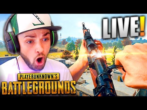 MY FIRST TIME EVER PLAYING... BATTLEGROUNDS! *LIVE* - UCYVinkwSX7szARULgYpvhLw