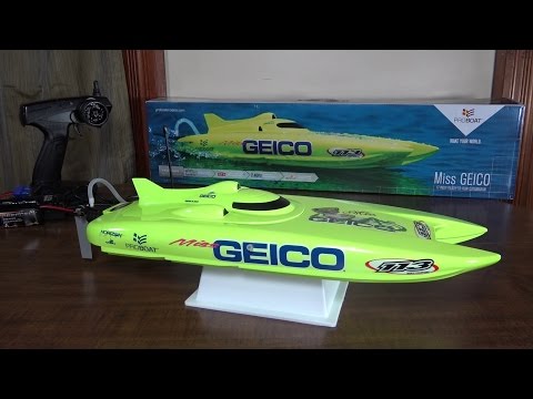 ProBoat - Miss GEICO 17 - Review and Run - UCe7miXM-dRJs9nqaJ_7-Qww