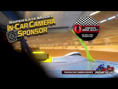 13th Place #19x Cody Bauer at the Gateway Dirt Nationals 2021- Super Late Model In-Car Camera - dirt track racing video image