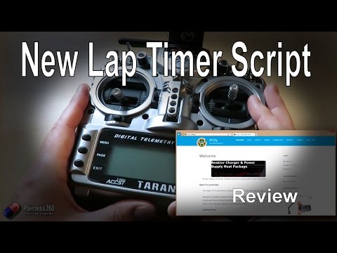 RC News: New Taranis OpenTX LUA Lap Timer Script from RCDIY - UCp1vASX-fg959vRc1xowqpw