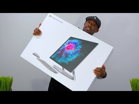 Giant Surface Studio 2 Unboxing + Desk Setup! - UC9fSZHEh6XsRpX-xJc6lT3A