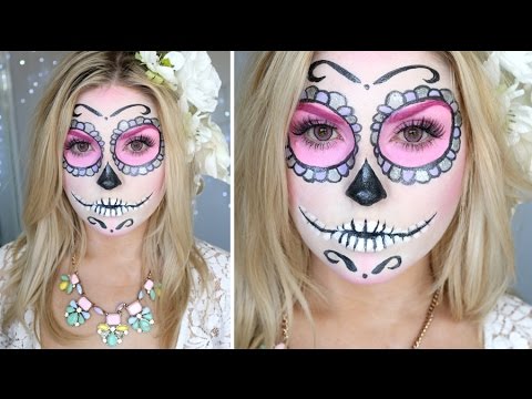 Sugar Skull Makeup Tutorial ♡ Shaaanxo - UCMpOz2KEfkSdd5JeIJh_fxw