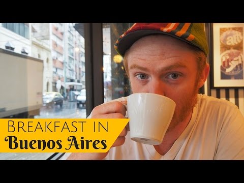 Argentine Breakfast in Buenos Aires, Argentina - UCnTsUMBOA8E-OHJE-UrFOnA