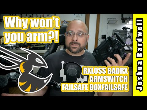 BETAFLIGHT WON'T ARM | RXLOSS BADRX ARMSWITCH FAILSAFE BOXFAILSAFE arming status flags - UCX3eufnI7A2I7IkKHZn8KSQ