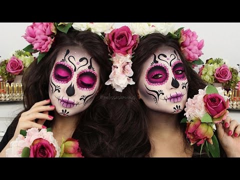 ♡ CATRINA ✧ DIAMOND SUGAR SKULL ✧ Make Up Tutorial | Melissa Samways - UCW6Y7bWm7MaJyJY2M0Zduig