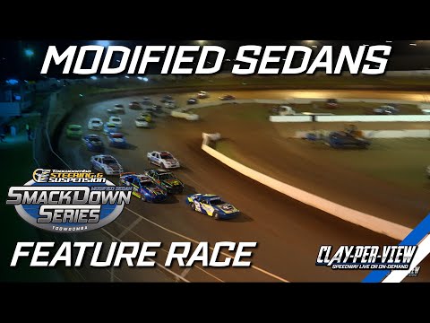 Modified Sedans | TSS Smackdown Series - Toowoomba - 2nd Nov 2024 | Clay-Per-View - dirt track racing video image