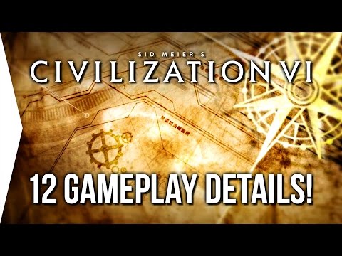 Civilization VI ► 12 Gameplay Details You Might Not Know About! - UCl8UfR1WkSJS666PlNsn6Yg