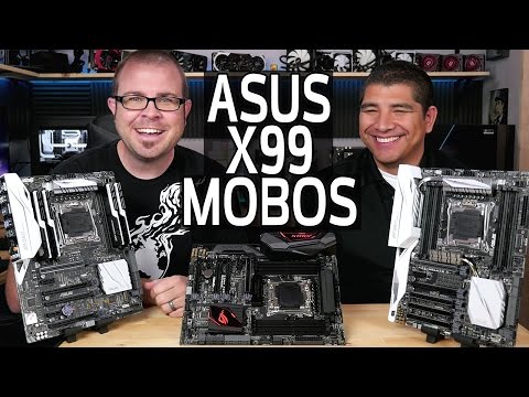 New ASUS X99 Motherboards! - UCvWWf-LYjaujE50iYai8WgQ