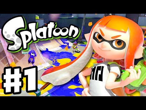 Splatoon - Gameplay Walkthrough Part 1 - Intro, Multiplayer, and Single Player (Nintendo Wii U) - UCzNhowpzT4AwyIW7Unk_B5Q