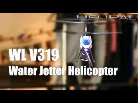 HeliPal.com - WL V319 Water Jetter Helicopter Test - UCGrIvupoLcFCW3CIKvfNfow