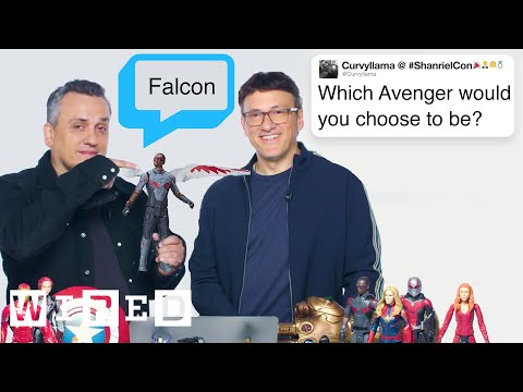 The Russo Brothers Answer Avengers: Endgame Questions From Twitter | Tech Support | WIRED - UCftwRNsjfRo08xYE31tkiyw