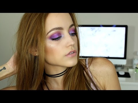 Iridescent Purple & Blue Glitter | Makeup Tutorial - UC8v4vz_n2rys6Yxpj8LuOBA