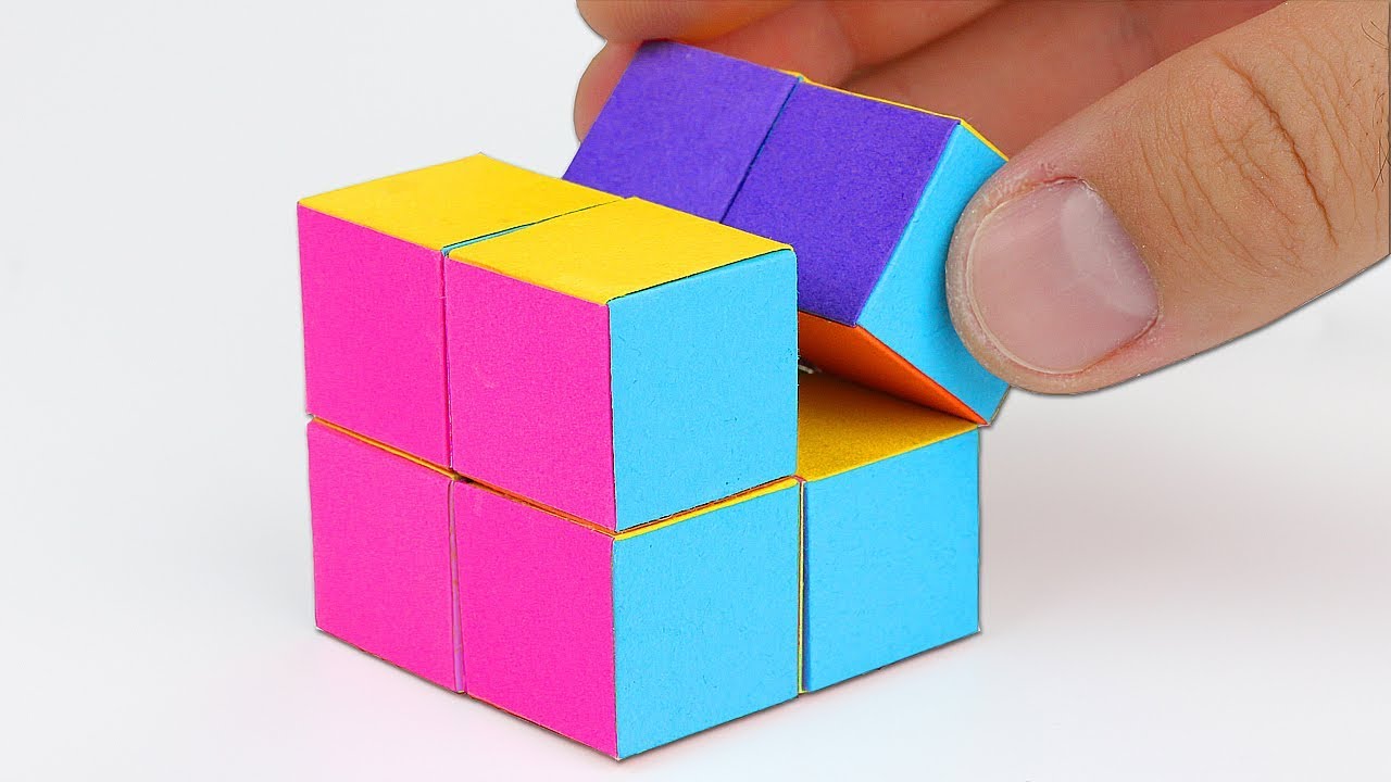 How To Make An INFINITY CUBE Out Of Paper! Racer.lt
