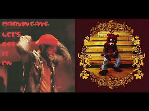 Spaceship - Kanye West ft. GLC & Consequence (Original Sample Intro) ( Distant Lover - Marvin Gaye )