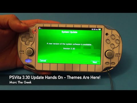 PSVita 3.30 - Themes Are Here! - UCbFOdwZujd9QCqNwiGrc8nQ
