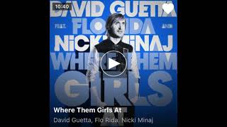 David Guetta feat. Flo Rida & Nicki Minaj - Where Them Girls At (Version Skyrock)