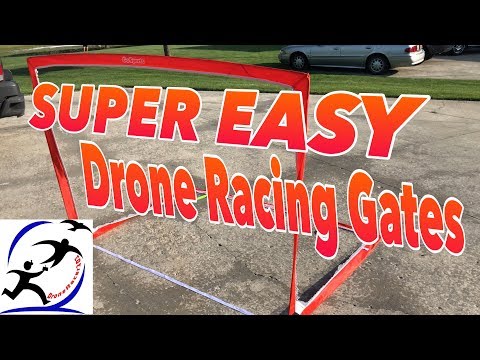 My Folding, Easy to use, Quick to Setup and Take Down, Drone Racing Gates. Almost MultiGP Gates - UCzuKp01-3GrlkohHo664aoA