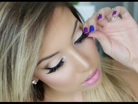 How to Apply False Lashes! - UCC0EqtXQ9at6ON_-ZYJaImA