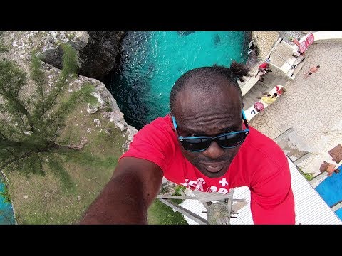 Lifeguard - Cliff Diving at Rick's Cafe, Negril, Jamaica