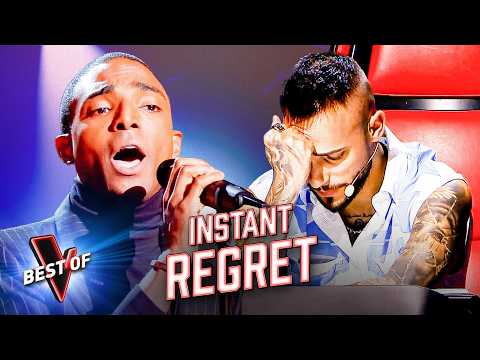 The Voice Coaches Did NOT Turn & INSTANTLY Regretted It!