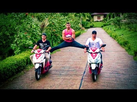 Volvo Trucks Jean Claude Van Damme Epic Splits on Scooters - UCd5xLBi_QU6w7RGm5TTznyQ