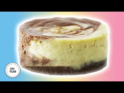 Chocolate Swirl Cheesecakes | Oh Yum With Anna Olson - UCr_RedQch0OK-fSKy80C3iQ