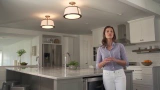 LIGHTING MADE SIMPLE: Lighting Over a Kitchen Island