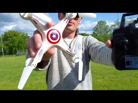 Captain America Quadcopter Drone - Is it here to save the day? JINGZHI YUXIANG 668 A3 - TheRcSaylors - UCYWhRC3xtD_acDIZdr53huA