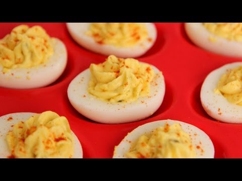 Deviled Eggs Recipe - Laura Vitale - Laura in the Kitchen Episode 554 - UCNbngWUqL2eqRw12yAwcICg