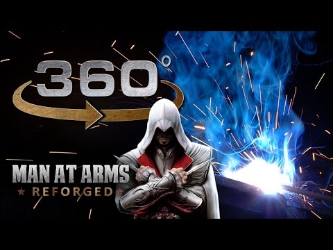 Welding The Sword of Altair in 360° - Assassin's Creed - MAN AT ARMS: REFORGED - UCNKcMBYP_-18FLgk4BYGtfw