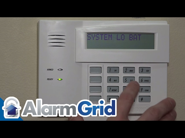 How to Replace a Battery on a Honeywell Alarm System
