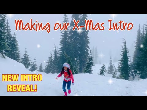 NEW CHRISTMAS INTRO REVEAL *The Nev Fam* Christmas Vlog | Vlogmas on Mount Rainier