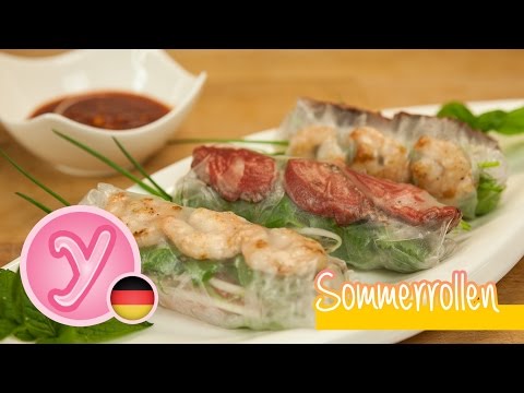 Frische vietnamesische SOMMERROLLEN -  Als Snack oder Hauptmahlzeit mit Honig Senf oder Oyster Sauce - UC990hStWQ3tgj1Zk_ASTRoQ