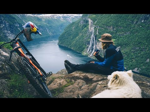 MTB Freerider Makken & his Dog Charge Geiranger Fjord | The Tourist 2 - UCblfuW_4rakIf2h6aqANefA