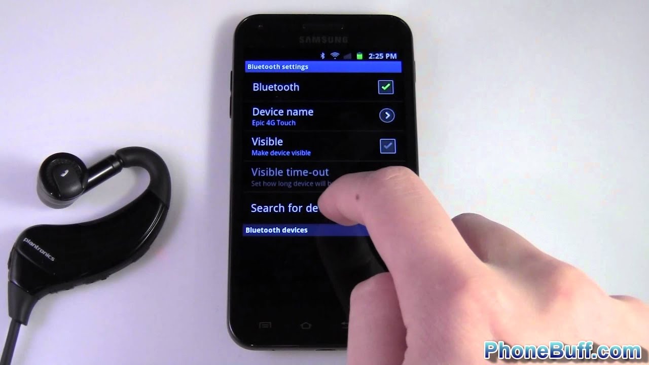 Как подключить самсунг через блютуз How To Pair Bluetooth On Android RcReviews.lt