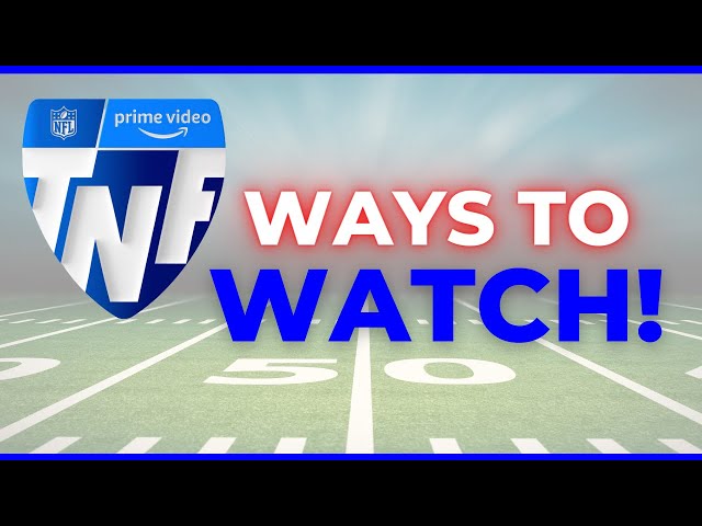 Can I Stream NFL Network on Amazon Prime?