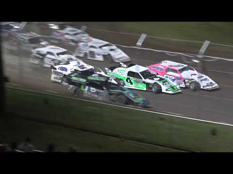 USMTS Modified Feature - Cedar Lake Speedway 06/18/2022 - dirt track racing video image