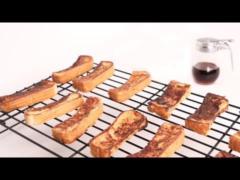 French Toast Sticks Recipe - Laura Vitale - Laura in the Kitchen Episode 966 - UCNbngWUqL2eqRw12yAwcICg