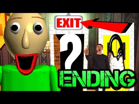 FINAL EXIT!! Baldi's Basics in Education and Learning ENDING - UCQdgVr3dEAeUvDbhSHAw4Gg